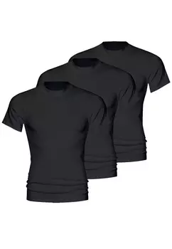 Базовый слой OLYMPIA MIT RUNDHALS 3ER PACK mey, черный