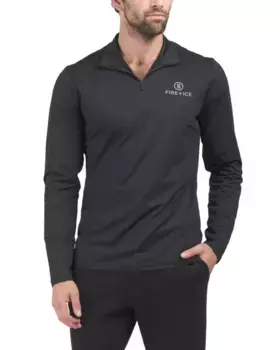 Базовый слой Pascal с молнией в четверть слоя 1-го слоя Bogner Fire & Ice, черный