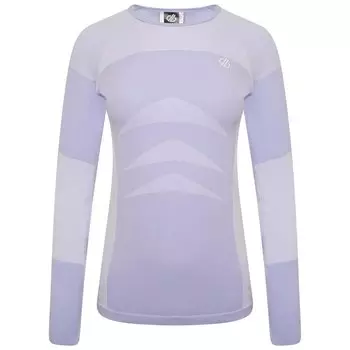 Базовый слой с длинным рукавом Dare2B In The Zone Contrast, фиолетовый