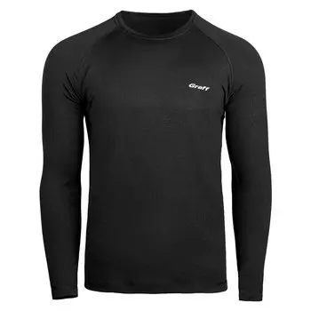 Базовый слой с длинным рукавом Graff Active Permormance Thermoactive, черный