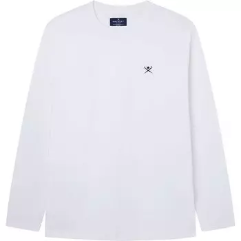 Базовый слой с длинным рукавом Hackett Classic, белый