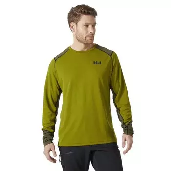 Базовый слой с длинным рукавом Helly Hansen Lifa Active Crew, зеленый