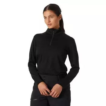 Базовый слой с длинным рукавом Helly Hansen Merino, черный