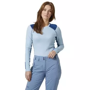 Базовый слой с длинным рукавом Helly Hansen Lifa Merino MidWeight Crew, синий