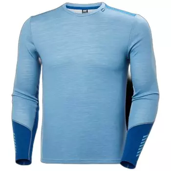 Базовый слой с длинным рукавом Helly Hansen Lifa Merino MidWeight Crew, синий