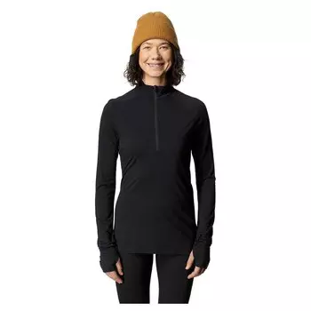 Базовый слой с длинным рукавом Houdini Desoli Light, черный