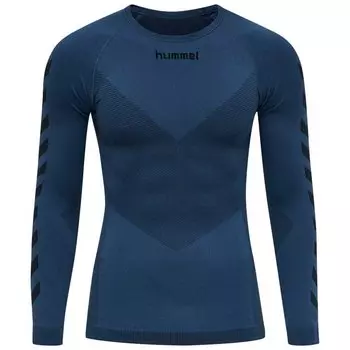 Базовый слой с длинным рукавом Hummel First, синий