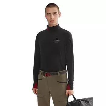 Базовый слой с длинным рукавом Klttermusen Fafne, коричневый