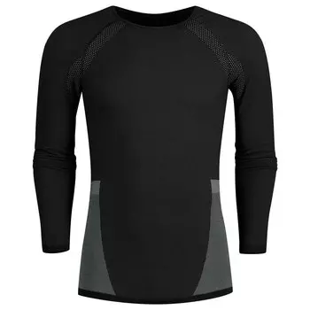 Базовый слой с длинным рукавом Loeffler Transtex Warm Hybrid, серый