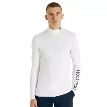 Базовый слой с длинным рукавом Lyle & Scott, белый