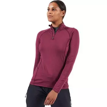 Базовый слой с длинным рукавом Montane Dart Thermo 1/2 Zip, фиолетовый