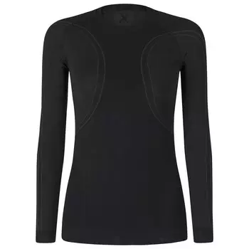 Базовый слой с длинным рукавом Montura Seamless Medium, черный