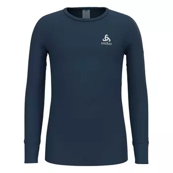 Базовый слой с длинным рукавом Odlo Active Warm Eco, синий