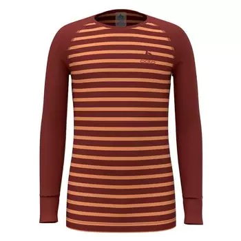 Базовый слой с длинным рукавом Odlo Active Warm Eco, оранжевый