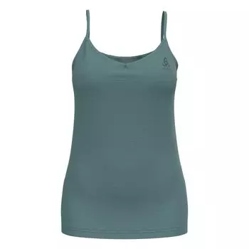 Базовый слой с длинным рукавом Odlo v-Neck Merino 160, зеленый