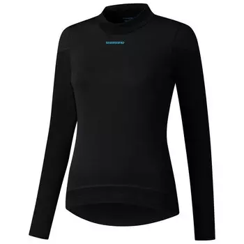 Базовый слой с длинным рукавом Shimano Beaufort Base Layer, черный