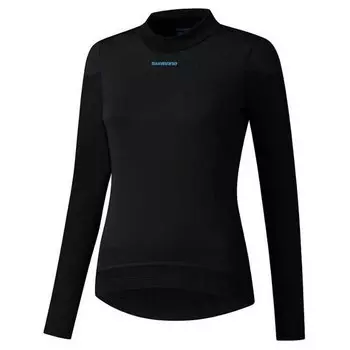 Базовый слой с длинным рукавом Shimano Beaufort Base Layer, черный