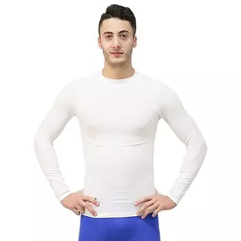 Базовый слой с длинным рукавом Softee Bubble, белый