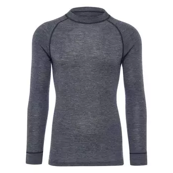 Базовый слой с длинным рукавом Thermowave Merino Warm Active, серый