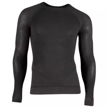 Базовый слой с длинным рукавом UYN Fusyon Cashmere, черный