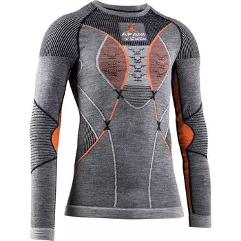 Базовый слой с длинным рукавом X-BIONIC Apani 4.0 Merino, серый