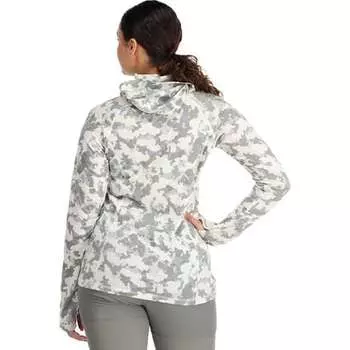Базовый слой с капюшоном Alpine Onset Merino 150 — женский Outdoor Research, цвет Snow Camo