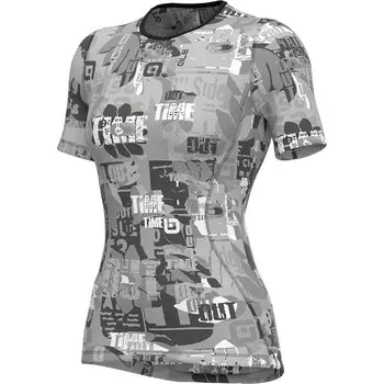 Базовый слой с коротким рукавом Al Break, серый