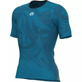 Базовый слой с коротким рукавом Al Etesia, синий