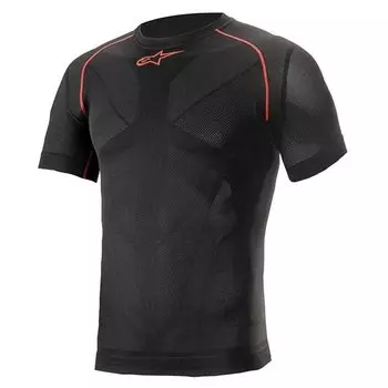 Базовый слой с коротким рукавом Alpinestars Ride Tech V2 Summer, черный