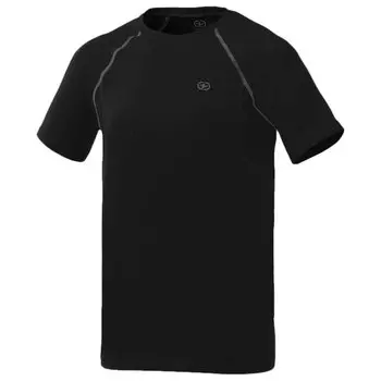 Базовый слой с коротким рукавом Damartsport Easy Body 3, черный