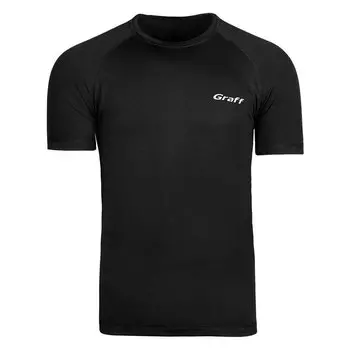 Базовый слой с коротким рукавом Graff Active Extreme Thermoactive, черный