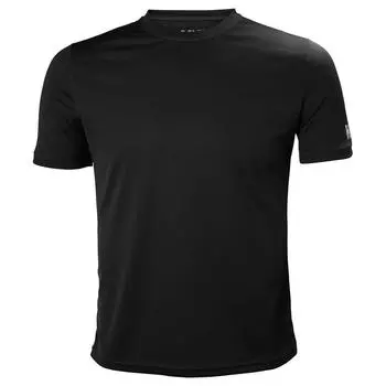 Базовый слой с коротким рукавом Helly Hansen Tech, черный