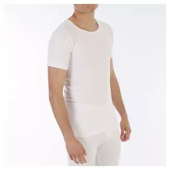 Базовый слой с коротким рукавом Lacotex, белый