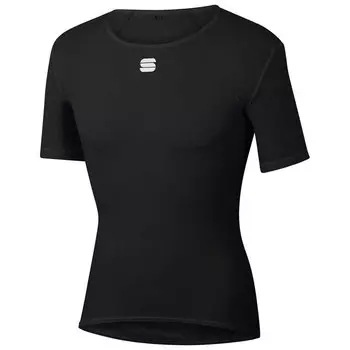 Базовый слой с коротким рукавом Sportful Thermo Dynamic Lite, черный