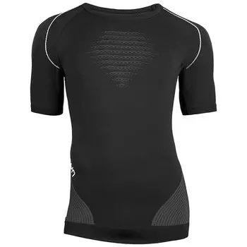 Базовый слой с коротким рукавом UYN Evolutyon, черный