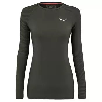 Базовый слой Salewa Cristallo Warm Alpine Merino Responsive, зеленый