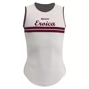 Базовый слой Santini Eroica Monte sleeveless, белый