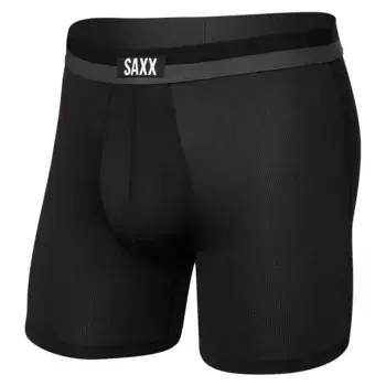 Базовый слой SAXX Underwear Sport Mesh Fly boxers, черный