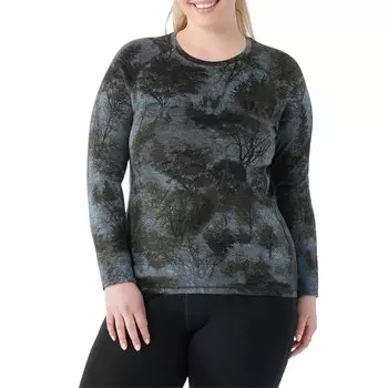 Базовый слой Smartwool Classic Thermal Merino Plus Top, цвет Black Forest