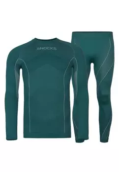 Базовый слой SNOCKS, темно-зеленый