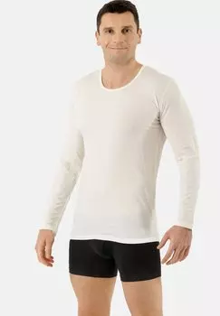 Базовый слой UNTERHEMD FUNKTION WOLLSHIRT TENCEL RUNDHALS LANGARM ALBERT KREUZ, белый