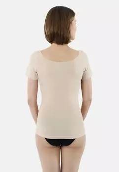 Базовый слой UNTERHEMD TIEFER RUNDAUSSCHNITT ATMUNGSAKTIV ALBERT KREUZ, бежевый