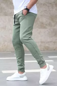 Базовый спортивный костюм цвета хаки 4210 MADMEXT