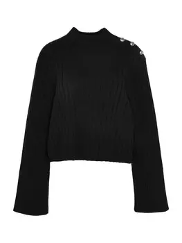 Базовый свитер Barbour International Sweater Della, черный