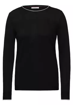 Базовый свитер CECIL Sweater, черный