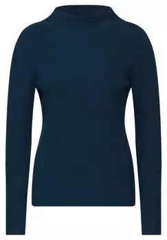 Базовый свитер CECIL Sweater, изумрудный