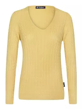 Базовый свитер DENIM CULTURE Sweater Verla, цвет honey