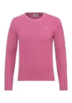 Базовый свитер GANT Sweater, светло-розовый