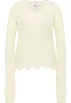 Базовый свитер IZIA Sweater, белый