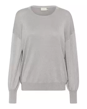 Базовый свитер Kaffe Sweater Regina, цвет silver grey